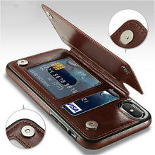 Load image into Gallery viewer, 2-in-1 iPhone Case/Wallet with Card and Cash Slots for iPhones 8 Through 14