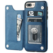 Load image into Gallery viewer, 2-in-1 iPhone Case/Wallet with Card and Cash Slots for iPhones 8 Through 14
