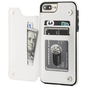2-in-1 iPhone Case/Wallet with Card and Cash Slots for iPhones 8 Through 14