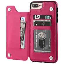 Load image into Gallery viewer, 2-in-1 iPhone Case/Wallet with Card and Cash Slots for iPhones 8 Through 14
